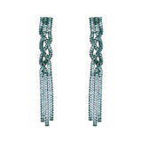 Orecchini lunghi Cometa - Turchese - Sodini Bijoux