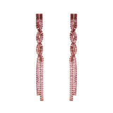 Orecchini a due fili Cometa - Rosa - Sodini Bijoux