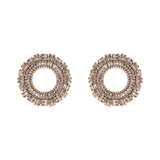 Orecchini ad anello Cometa - Bianco - Sodini Bijoux
