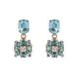 Orecchini con pendente Cometa - Turchese - Sodini Bijoux