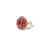 Anello con cristalli geometrici Cometa - Rosa - Sodini Bijoux