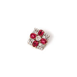 Spilla geometrica Aurea - Fucsia - Sodini Bijoux