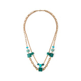 Collana a due fili Essenza - Turchese - Sodini Bijoux