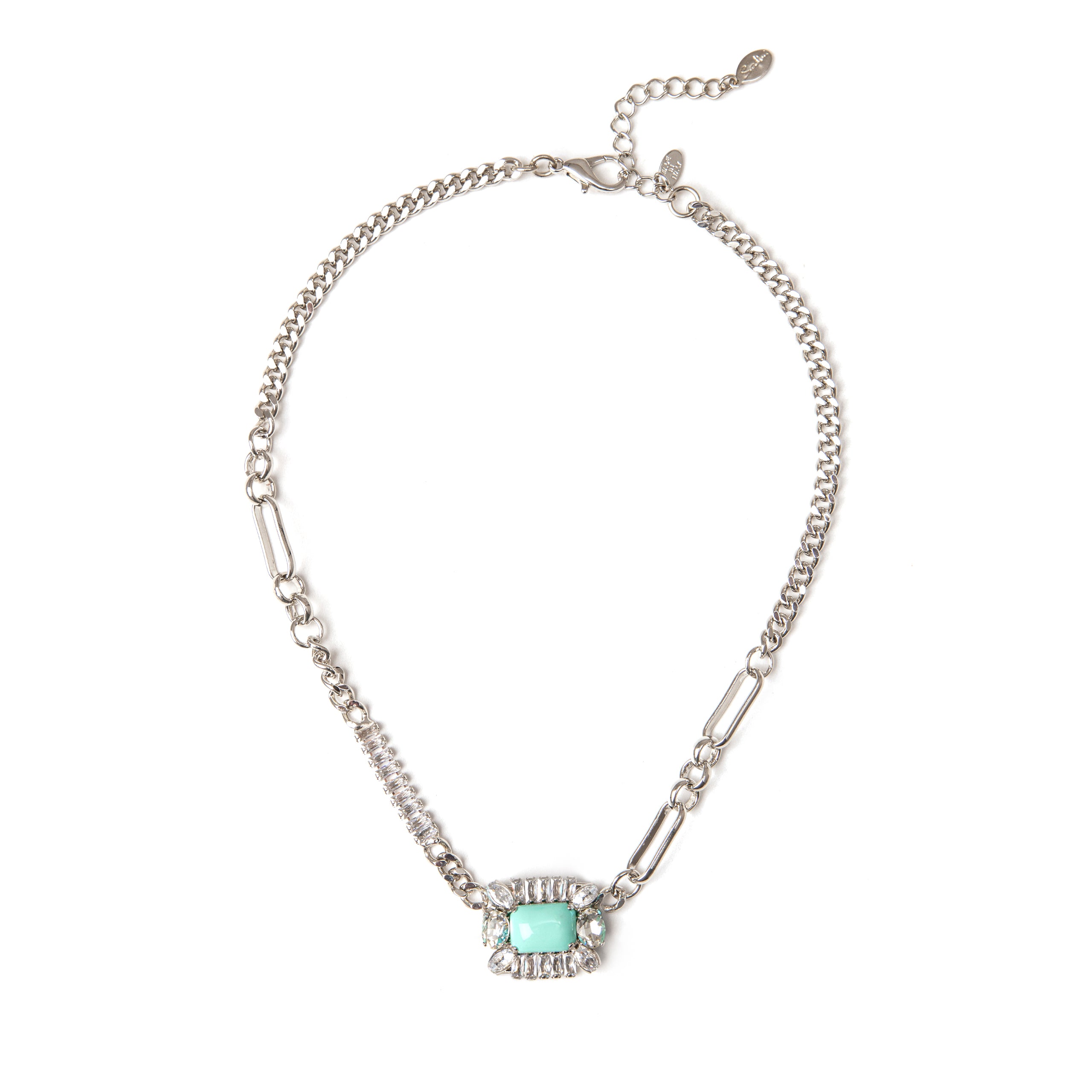Girocollo a catena multistile Faville turchese - Turchese - Sodini Bijoux