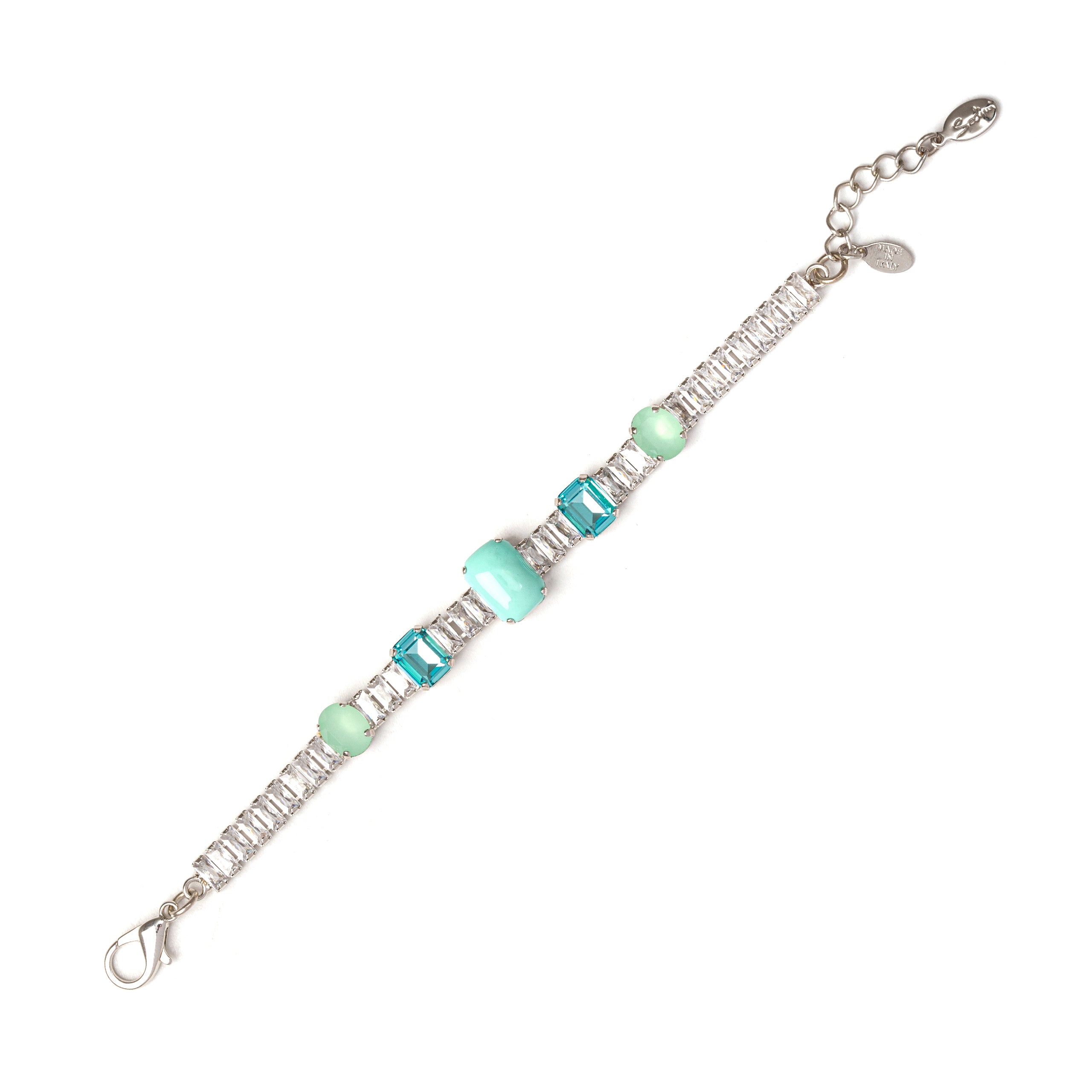 Bracciale a filo di zirconi Faville turchese - Turchese - Sodini Bijoux