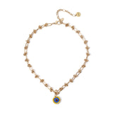 Collana con pendente circolare - Multicolor - Sodini Bijoux