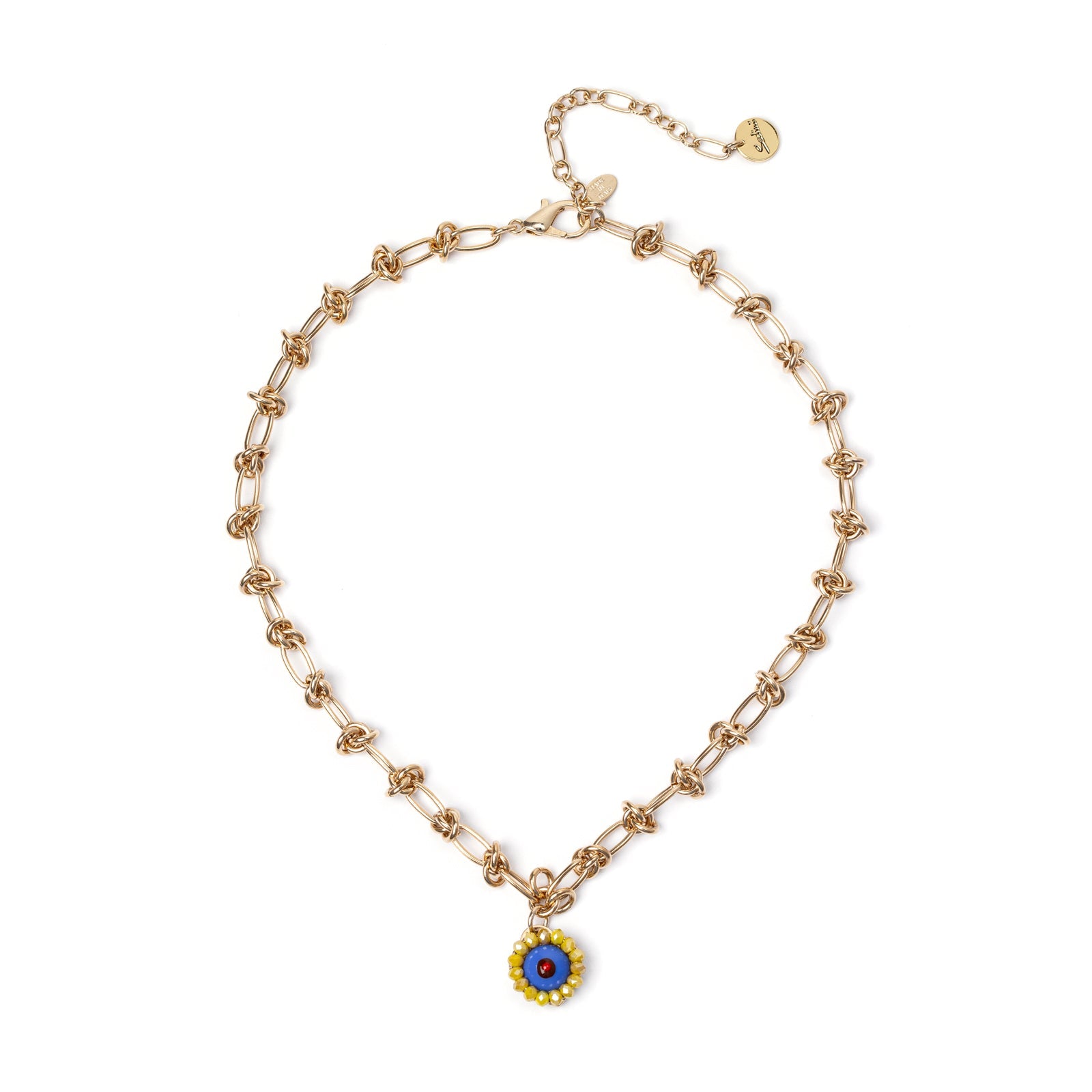 Collana con pendente circolare - Multicolor - Sodini Bijoux