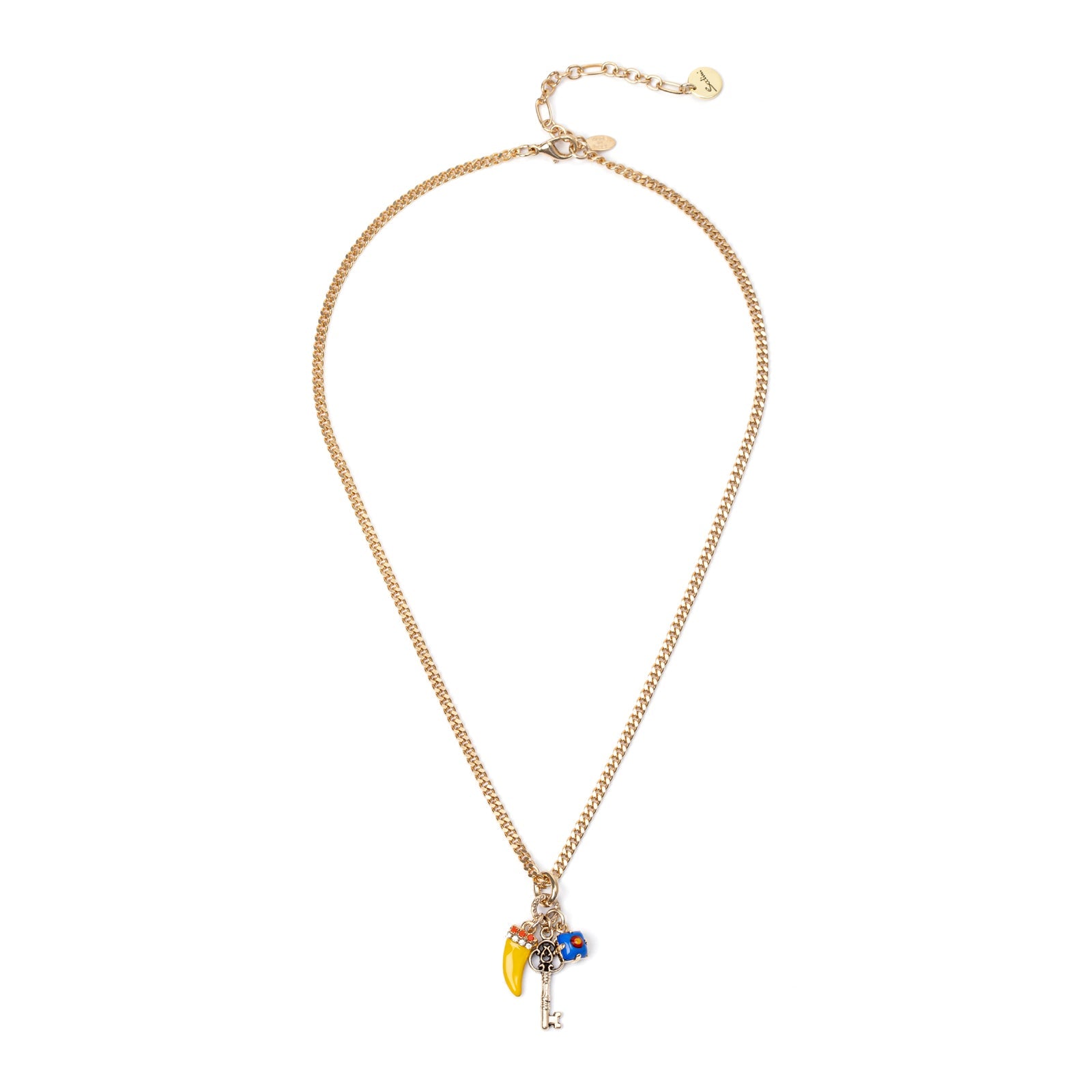 Collana corta con charms - Multicolor - Sodini Bijoux