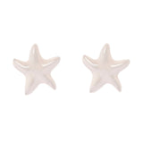 Earrings with starfish Partenope - White - Sodini Bijoux