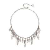 Choker with navettes Amaranta - Silver - Sodini Bijoux