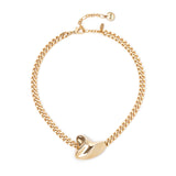 Groumette and creative charm choker Amaranta - Gold - Sodini Bijoux