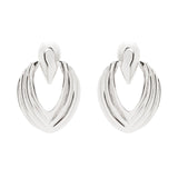 Orecchini goccia e ovale Amaranta - Argento - Sodini Bijoux