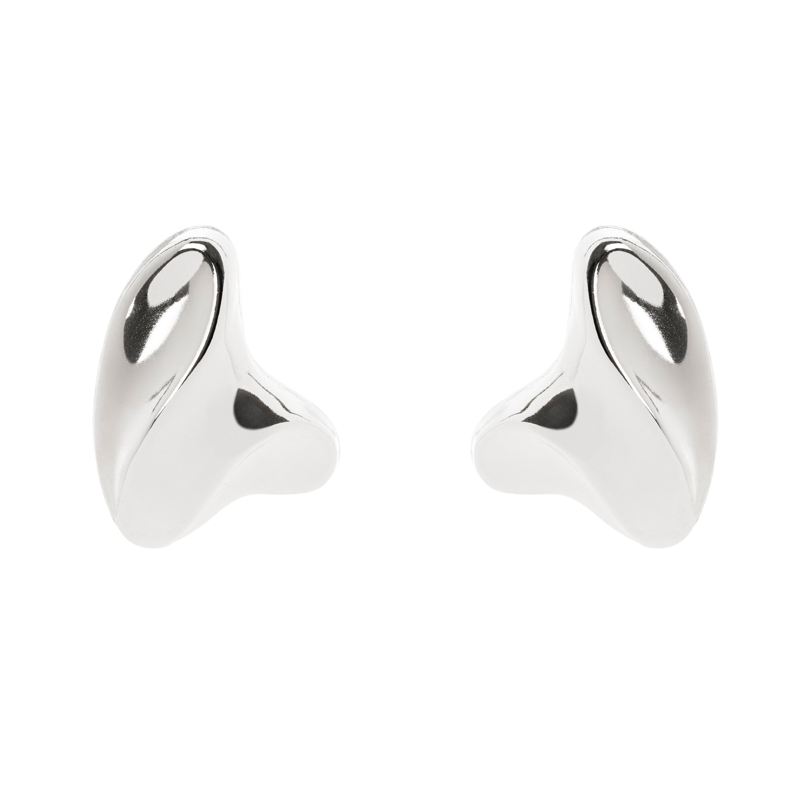 Three-dimensional earrings Amaranta - Silver - Sodini Bijoux