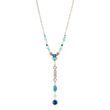 Collana a Y Sirens - Blu - Sodini Bijoux