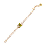 Bracciale filo di baguette Semira - Verde - Sodini Bijoux