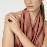 Marquise ring Semira - Red - Sodini Bijoux