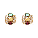Orecchini cupolina  Mylitta - Bordeaux - Sodini Bijoux