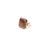 Anello quadrato Malena - Rosso - Sodini Bijoux