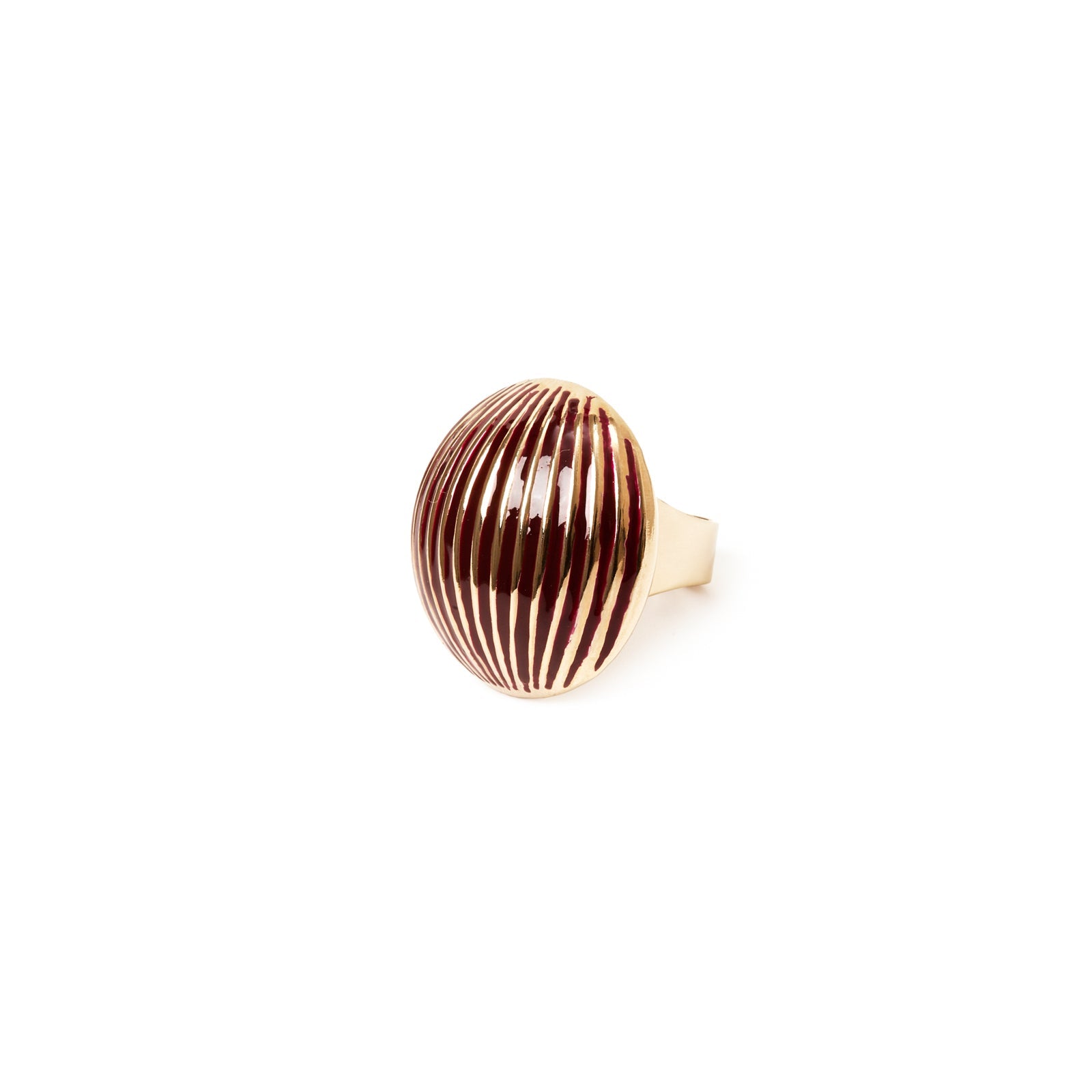 Anello semisfera Malena - Rosso - Sodini Bijoux
