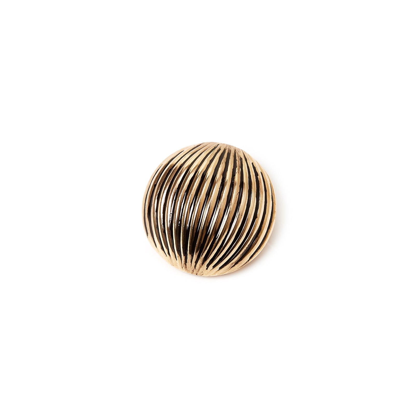Spilla semisfera Malena - Nero - Sodini Bijoux