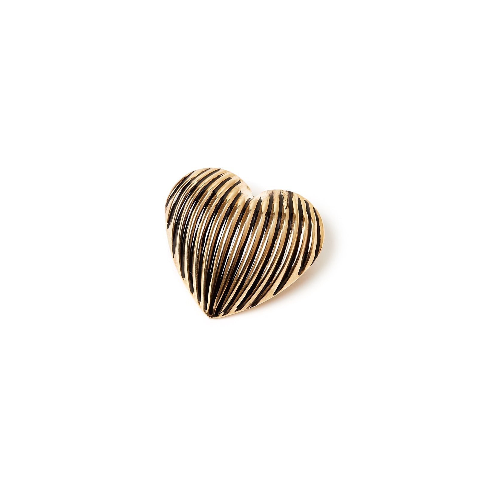 Spilla cuore Malena - Nero - Sodini Bijoux