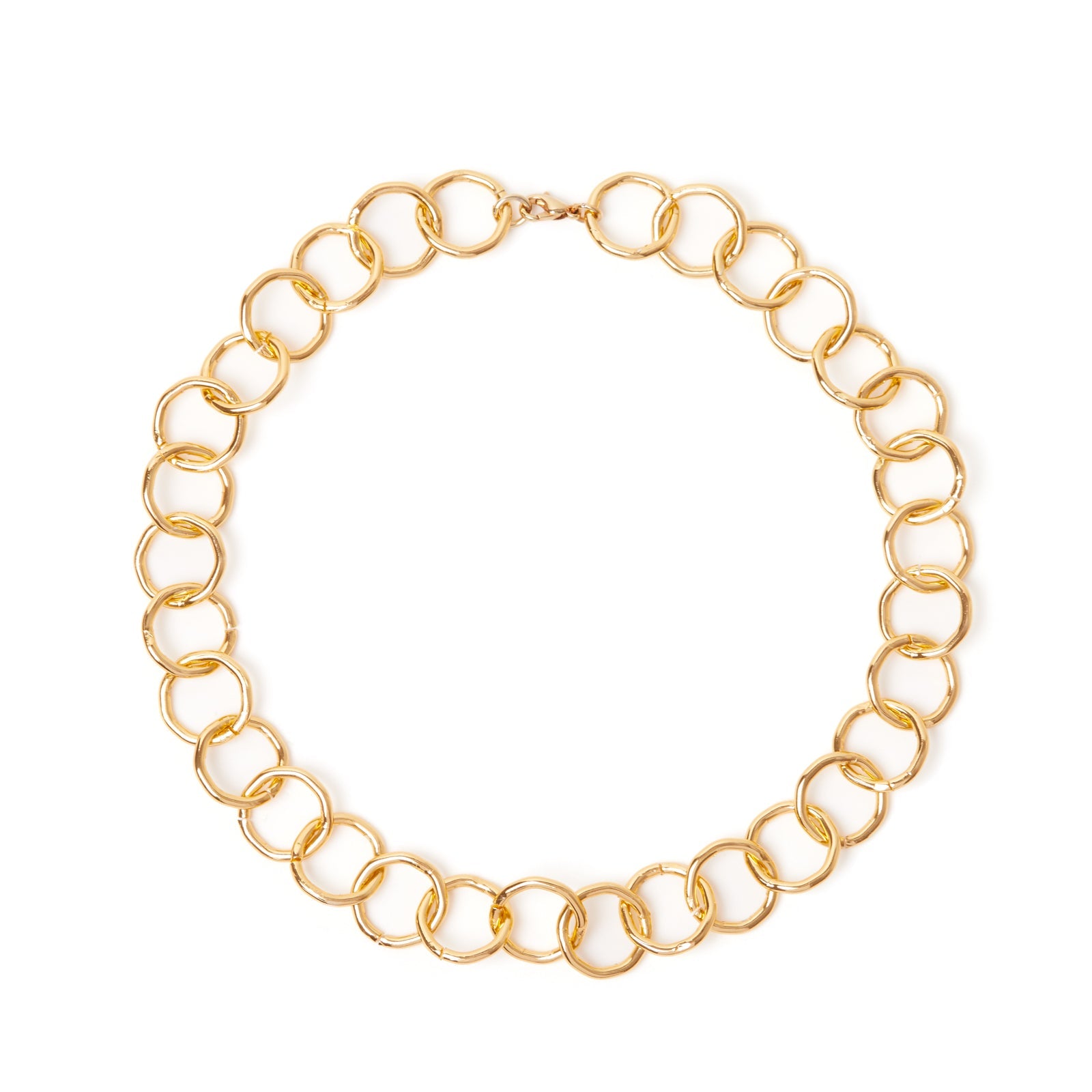 Collana corta grandi anelli Tarocchi - Oro - Sodini Bijoux