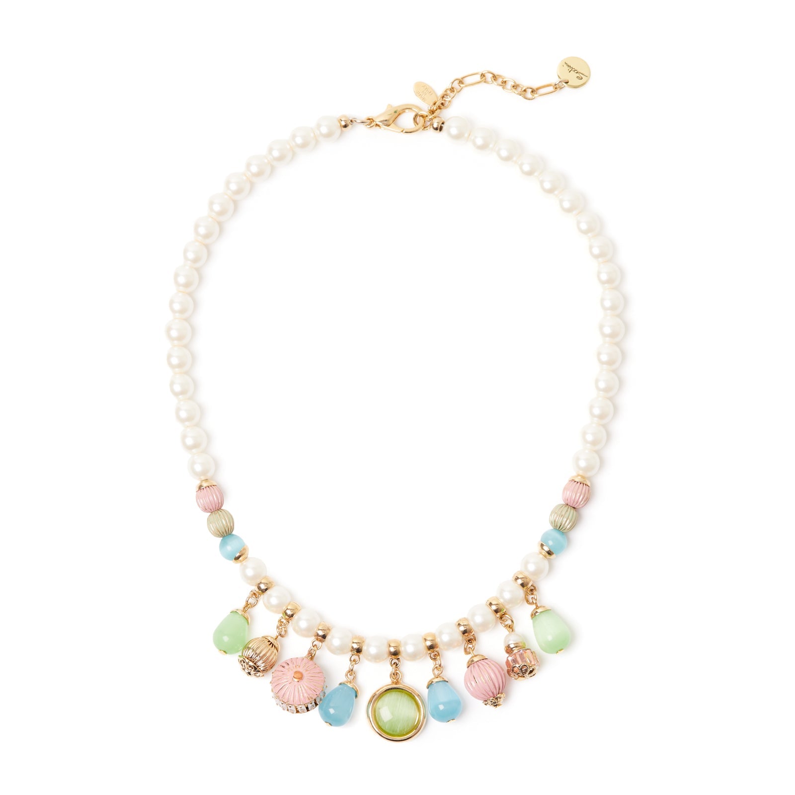 Collana corta perle e pendenti Tarocchi - Multicolor - Sodini Bijoux