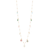 Collana lunga con piccoli pendenti Tarocchi - Multicolor - Sodini Bijoux