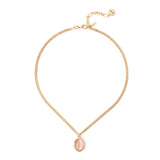 Girocollo groumette e cabochon Tarocchi - Rosa - Sodini Bijoux