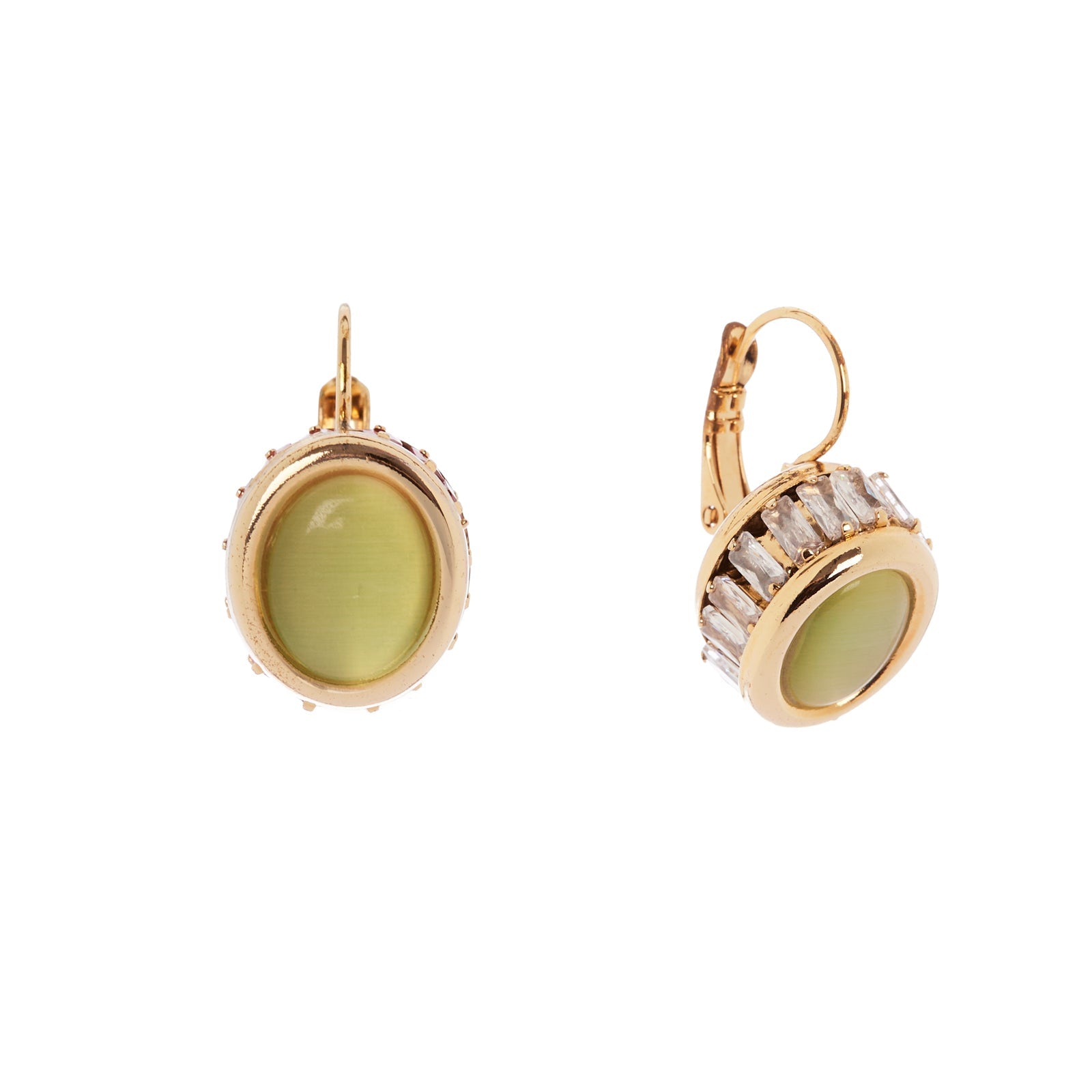 Orecchini monachella e cilindretto Tarocchi - Verde - Sodini Bijoux