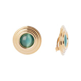 Orecchini a disco Tarocchi - Blu - Sodini Bijoux