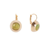 Orecchini monachella e disco Tarocchi - Verde - Sodini Bijoux