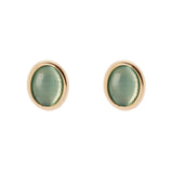 Oval earrings Tarocchi - Blue - Sodini Bijoux
