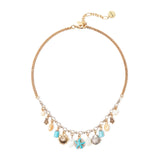 Girocollo groumette e mini pendenti Maresia - Multicolor - Sodini Bijoux
