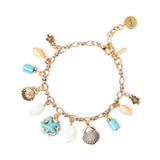 Bracciale catena e charms Maresia - Multicolor - Sodini Bijoux