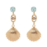 Orecchini maglia marina e conchiglia Maresia - Oro - Sodini Bijoux