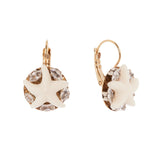 Orecchini monachella e stellina Maresia - Bianco - Sodini Bijoux