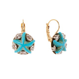 Orecchini monachella e stellina Maresia - Blu - Sodini Bijoux