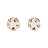 Orecchini stellina strass Maresia - Bianco - Sodini Bijoux