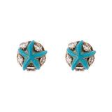 Orecchini stellina strass Maresia - Blu - Sodini Bijoux