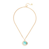 Collana con pendente geometrico Ribera - Blu - Sodini Bijoux