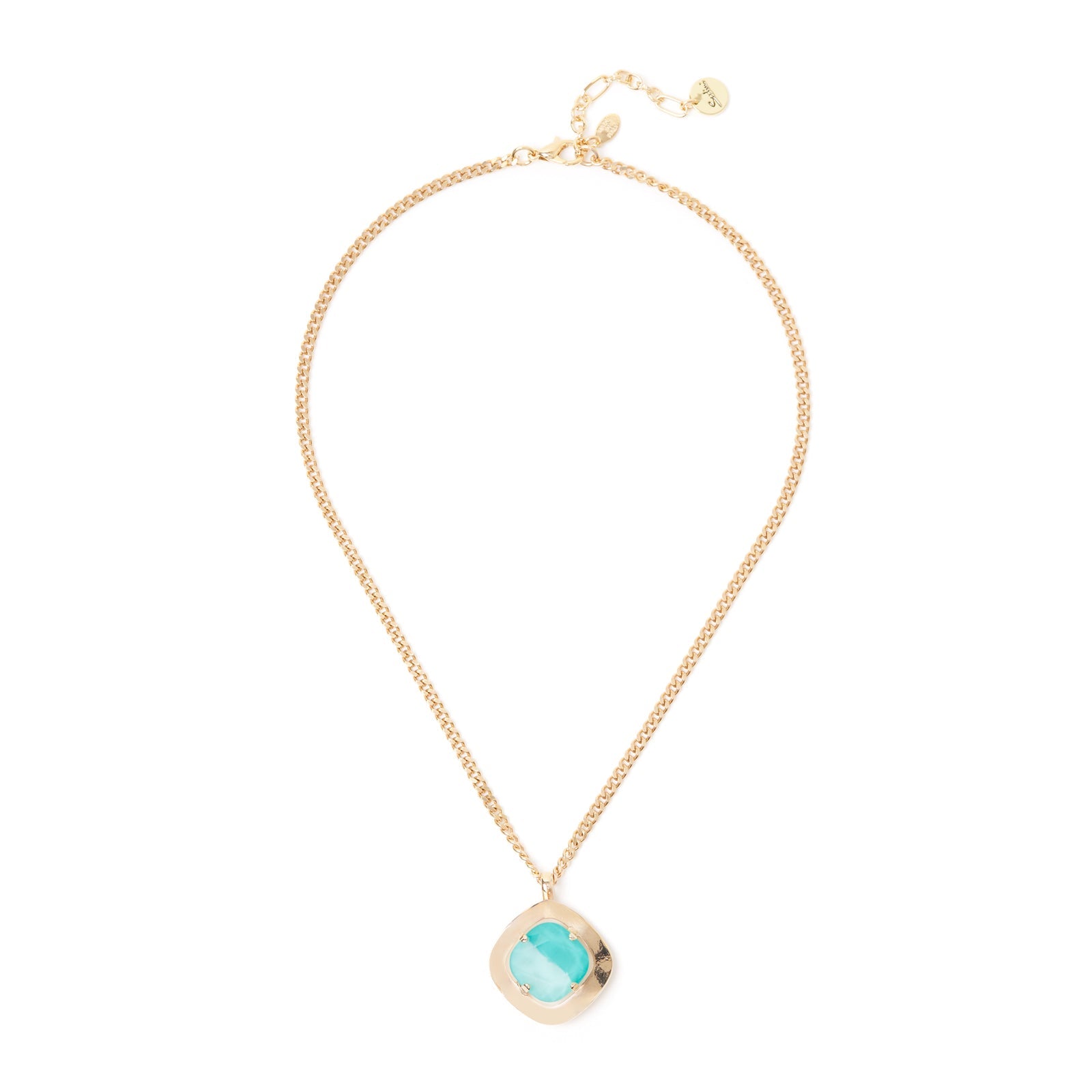 Collana con pendente geometrico Ribera - Blu - Sodini Bijoux