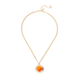 Collana con pendente geometrico Ribera - Arancio - Sodini Bijoux