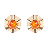 Orecchini grande fiore Ribera - Arancio - Sodini Bijoux