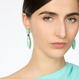 Orecchini a due cristalli Ribera - Blu - Sodini Bijoux