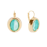 Orecchini monachella e charm ovale Ribera - Blu - Sodini Bijoux