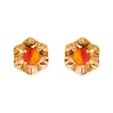Orecchini piccolo fiore Ribera - Arancio - Sodini Bijoux