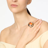 Anello a cupola Ribera - Arancio - Sodini Bijoux