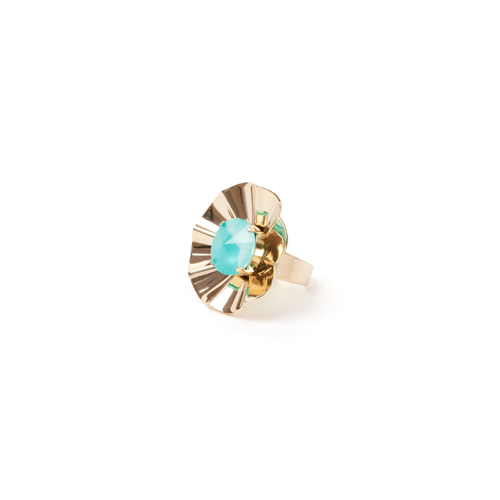 Anello a fiore Ribera - Blu - Sodini Bijoux