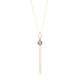 Collana Y  La Dame - Oro - Sodini Bijoux